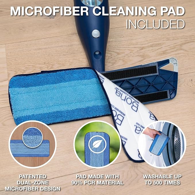 Bona Microfiber Pad 3-Pack includes Dusting, and Deep Cleaning Pad, - Image 5