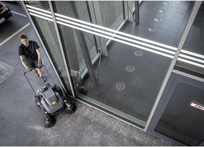 Kärcher Pro Walk Behind Outdoor Push Sweeper, KM 70/20 C 2SB, Two Bristle - Image 5