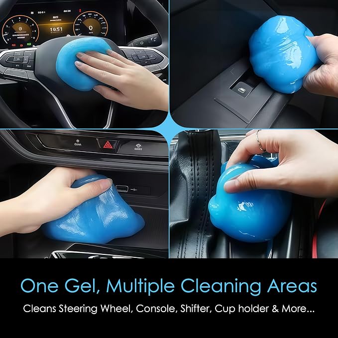 Car Cleaning Gel Detailing Putty | Car Interior Cleaner Slime - Image 4