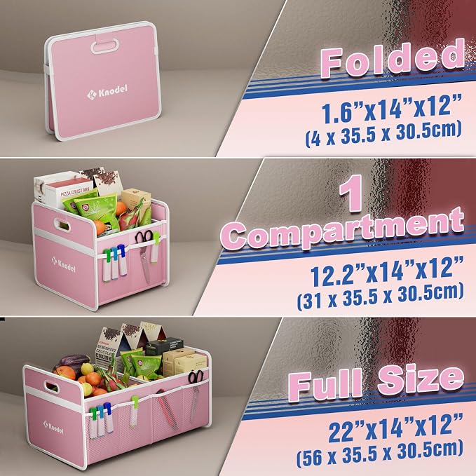 K KNODEL Car Trunk Organizer, Foldable Organizer - Image 6