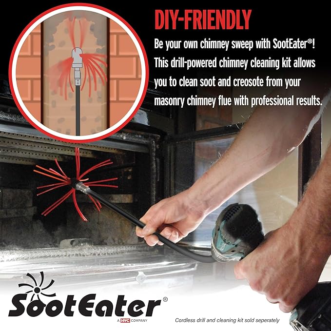 SootEater Rotary Chimney Cleaning System - Image 3