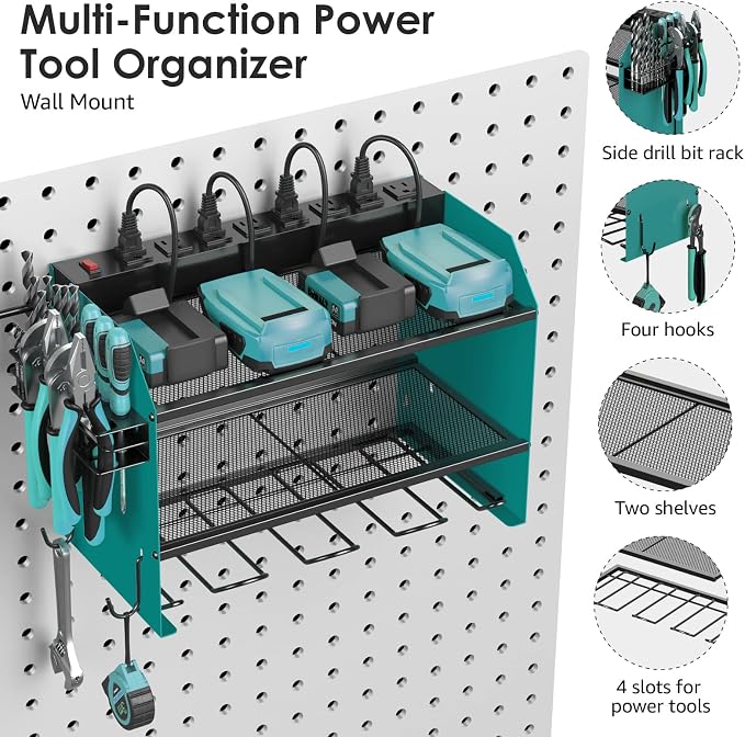 CCCEI Set Power Tool Organizer Wall Mount - Image 5
