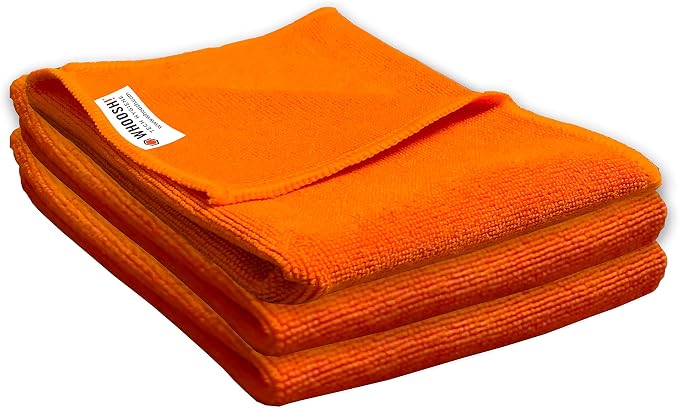 WHOOSH! Microfiber Cleaning Cloth, 3 Pack, Glasses and Screen Cleaning Cloth - Image 2