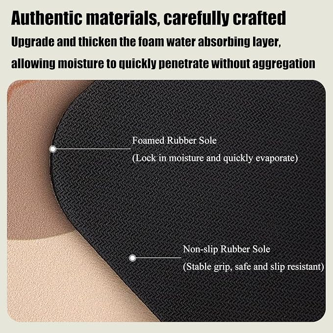 Dish Drying Mat, Retro Quick Drying Water Draining Mat - Image 6