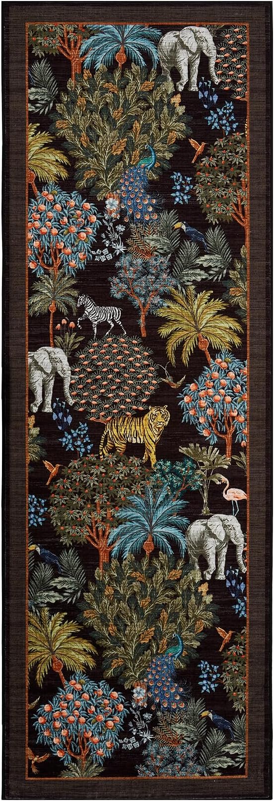GarveeHome Jungle Rug 2.5x8 Kitchen Runner Rug Non Slip Washable Runners - Image 4