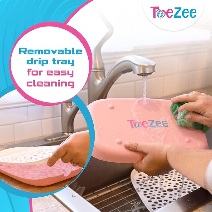 Baby Bottle Drying Rack Space Saving Countertop Baby Bottle Holder, Drying Rack - Image 5