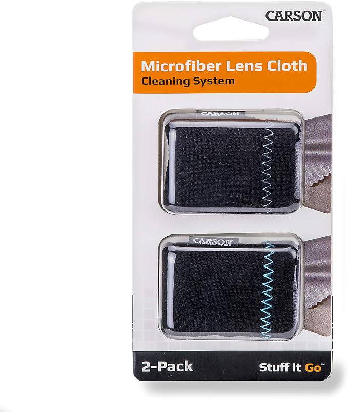 Carson Stuff-It Go Microfiber Lens Cloth Cleaning System - Image 3