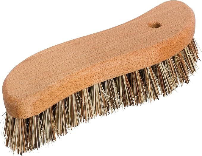 REDECKER S-Shaped Union Fiber Scrub Brush by Redecker