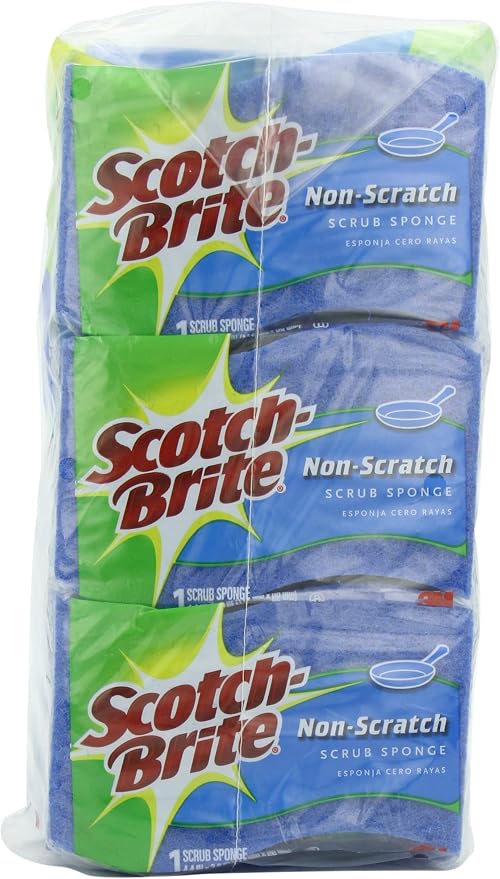 Scotch-Brite 3M Non-Scratch Scrub Sponges - Image 6