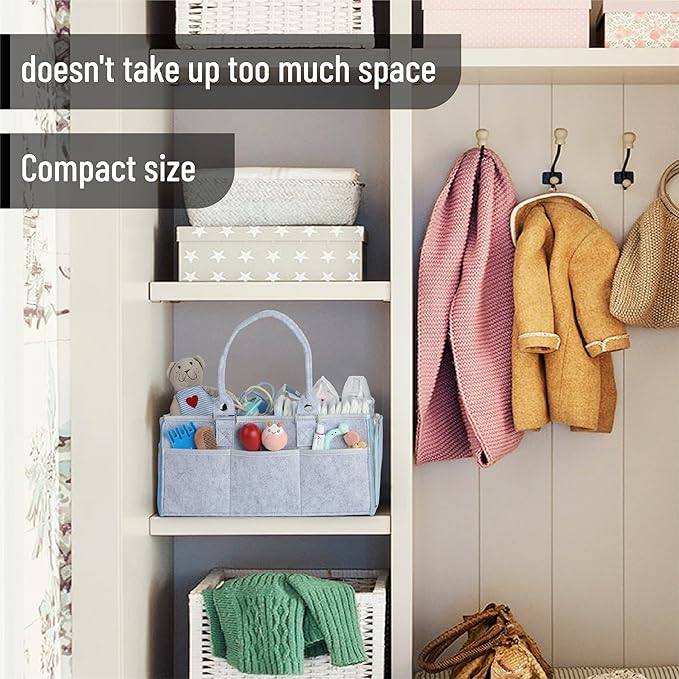 Mr. Pen- Baby Diaper Caddy Organizer, 2 Pack, Large Baby Caddy Organizer - Image 5