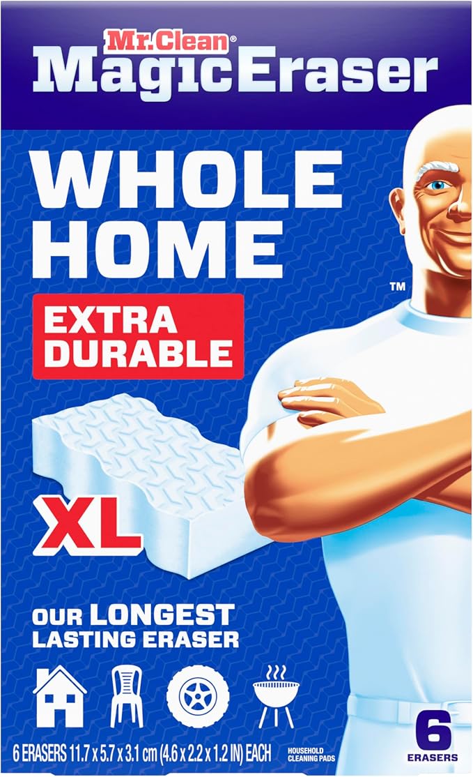 Mr. Clean Magic Eraser Sponge, All Purpose Cleaner, Long Lasting Cleaning - Image 9