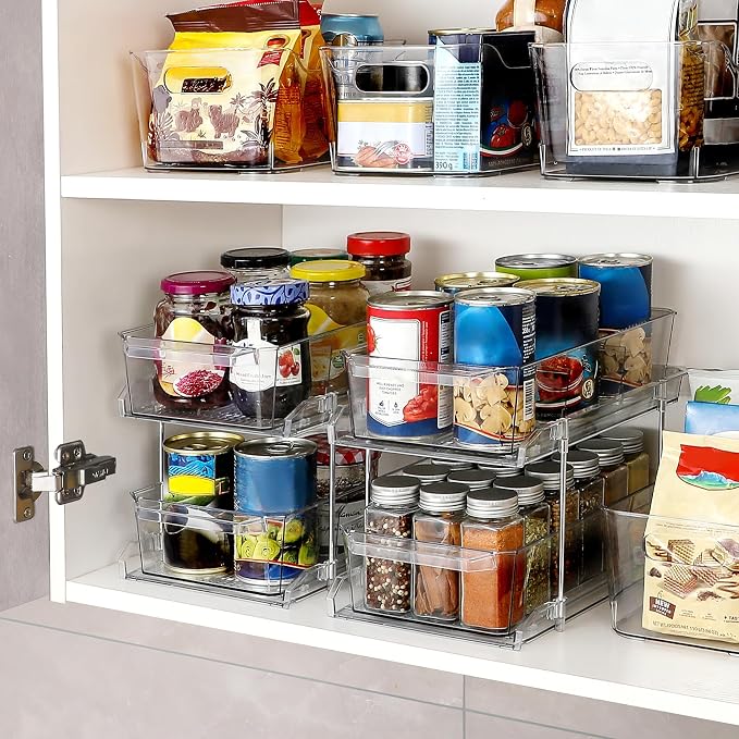 2 Set, 2 Tier Clear Organizer - Image 5