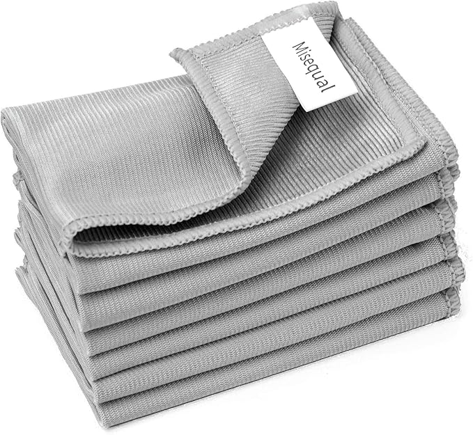 6 Pack Glass Cleaning Cloth Microfiber Cleaning Cloth by Unknown