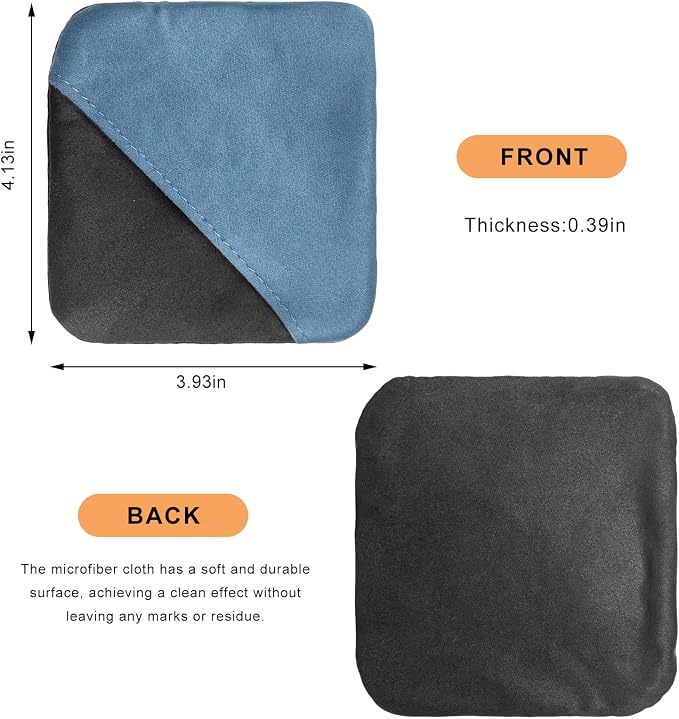 Car Screen Cleaner, Square Microfiber Cloth Non-Scratch Auto Touchscreen - Image 2
