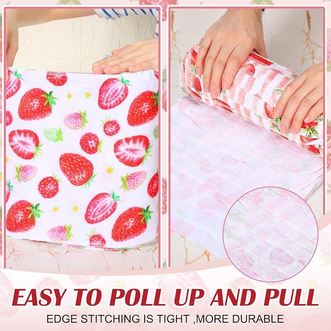 36 Pack Reusable Cleaning Cloths Washable Cotton Kitchen Dish Towels - Image 4