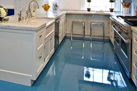 Coloredepoxies DB0001 Light Blue Epoxy Resin Coating Made - Image 5