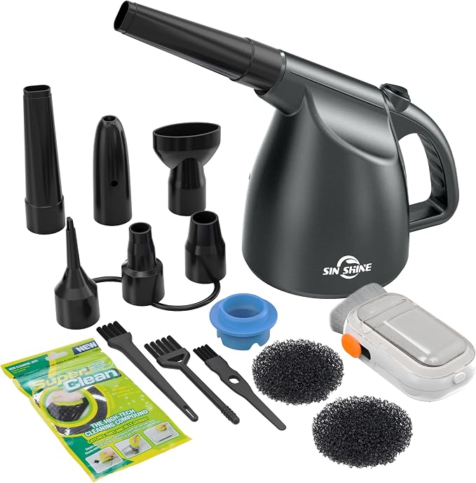 SIN SHINE - Compressed Air 4.0- Multi-Use Electric Air Duster by SIN+SHINE