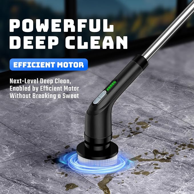 Shower Scrubber with Long Handle - Image 5