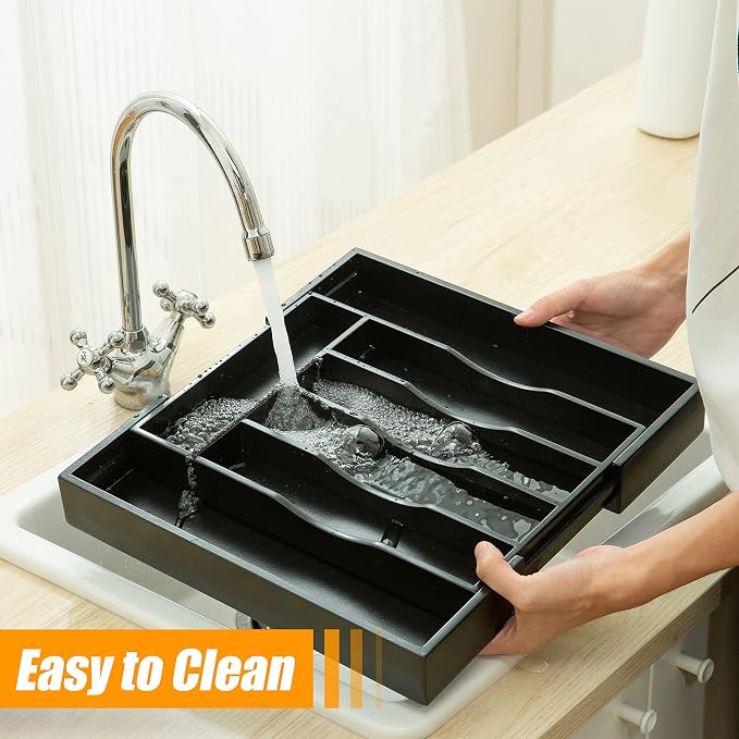 Kitchen Silverware Drawer Organizer and Storage Kitchen Gadgets Best Sellers - Image 6