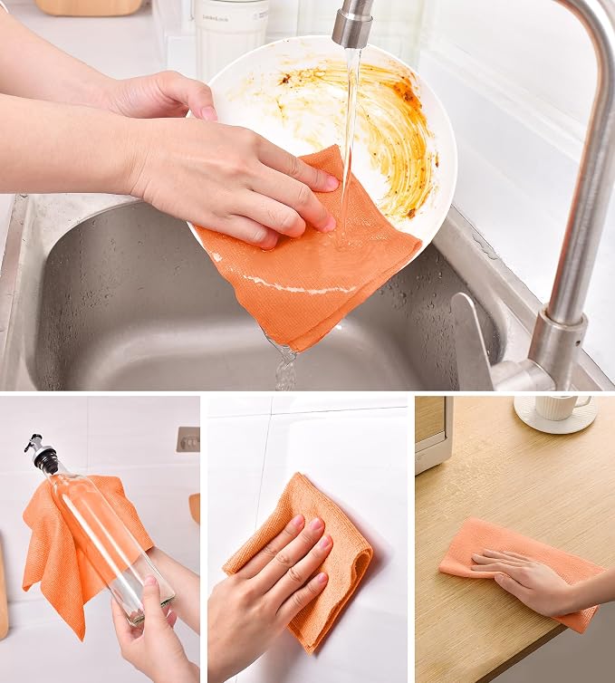 KitchLife Microfiber Cleaning Cloth Roll - Image 3