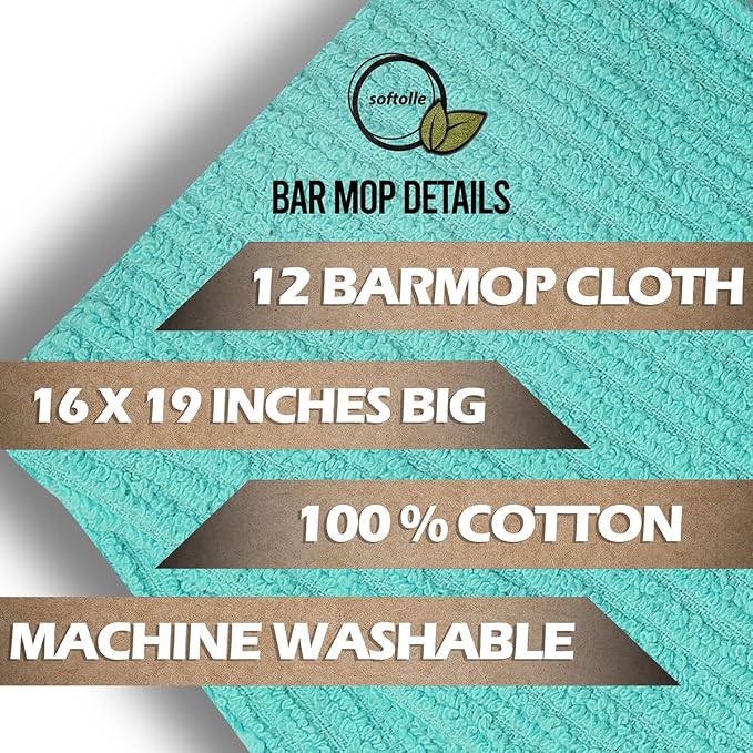 Softolle Bar Mop Towels - Image 3