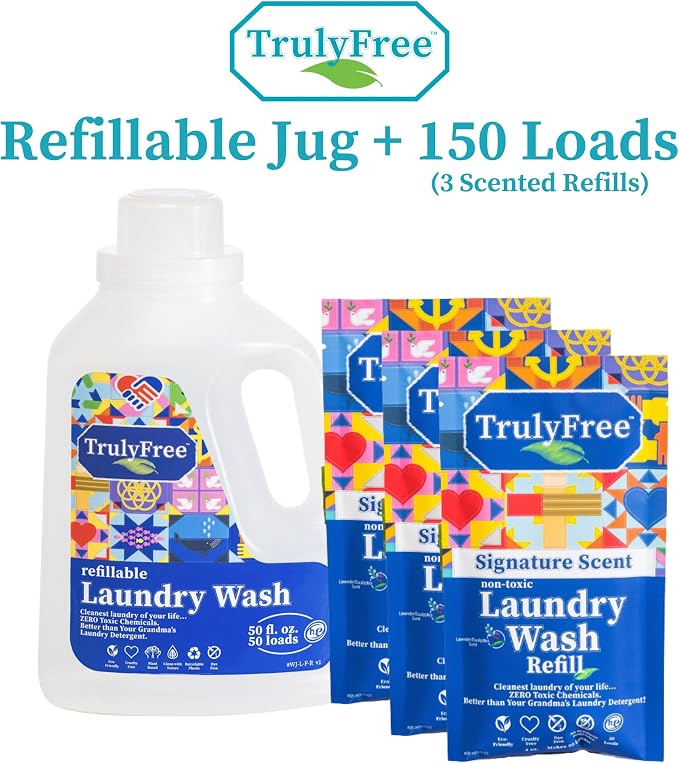 Truly Free Natural Laundry Detergent - Image 3