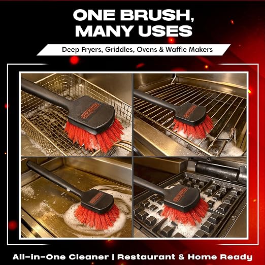20" Deep Fryer Cleaning Brush by FryOilSaver Co., Ovens & Waffle Maker - Image 4