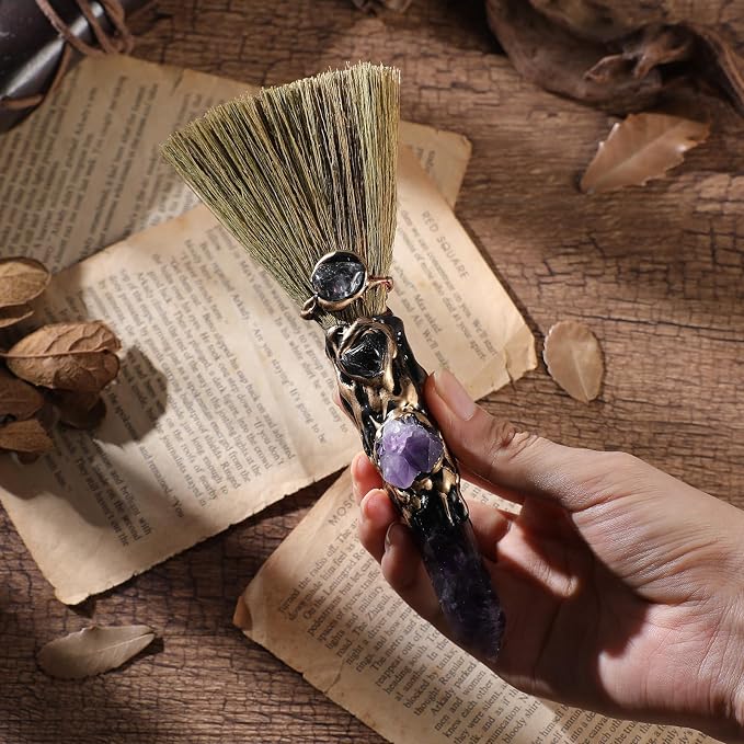 Crystal Witch Altar Broom - Image 4
