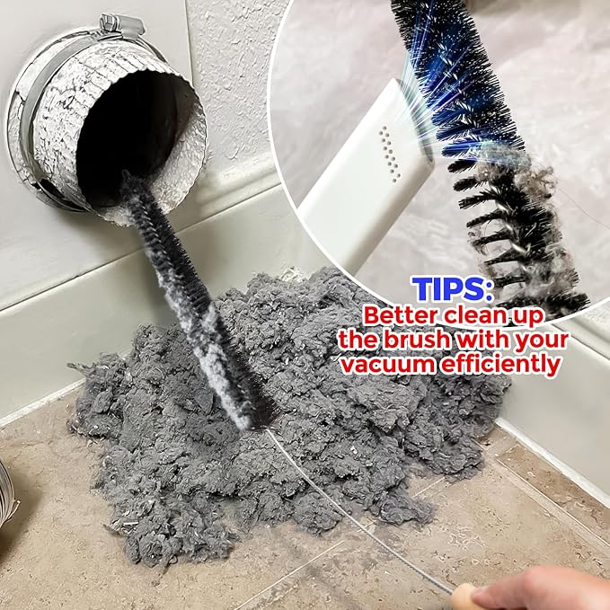 Holikme Dryer Vent Cleaner Kit 2 Pack - Image 3
