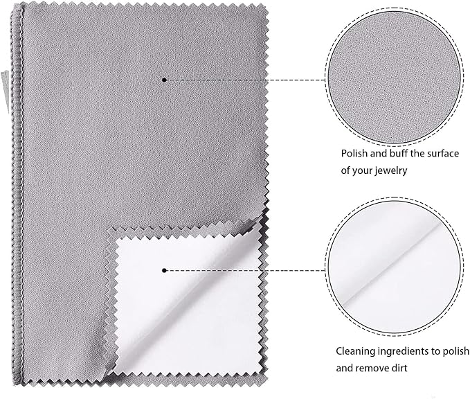 Pro Size Silver Polishing Cloth Jewelry Cleaning Cloth 11" X 14" inches - Image 4