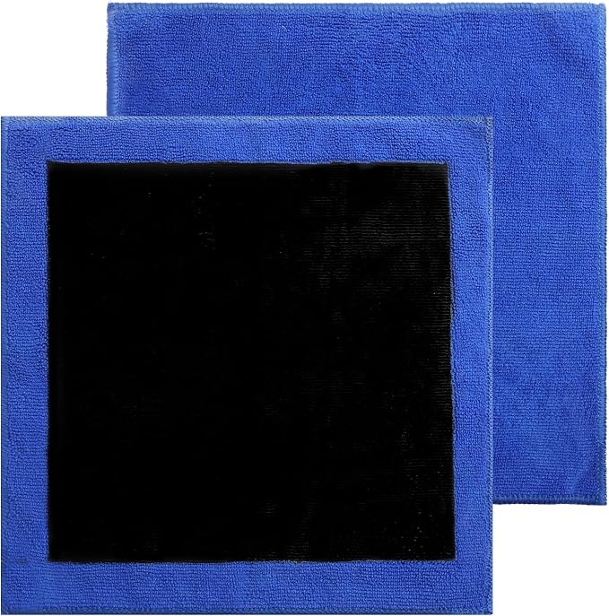 2 Pack Clay Towel Auto Detailing, 12 X 12 Inch Clay Bar Towel by Unknown
