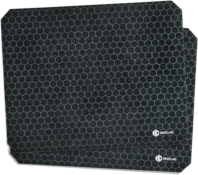 HexClad 2-Piece Dish Drying Mat Set Made of Absorbent Fabric that Holds up to by HexCladHybridCookware