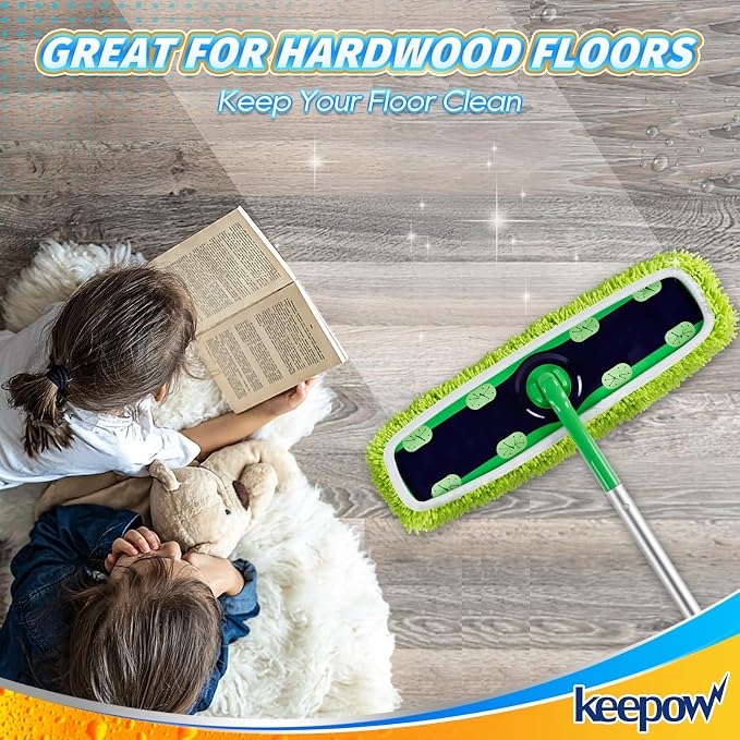 KEEPOW Reusable XL Mop Pads Compatible - Image 6