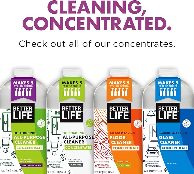 Better Life Floor Cleaner Concentrate- Liquid Multipurpose Cleaner - Image 2