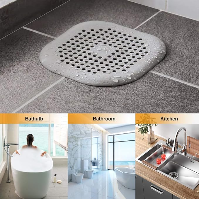 Hair Drain Catcher, Square Drain Cover - Image 6