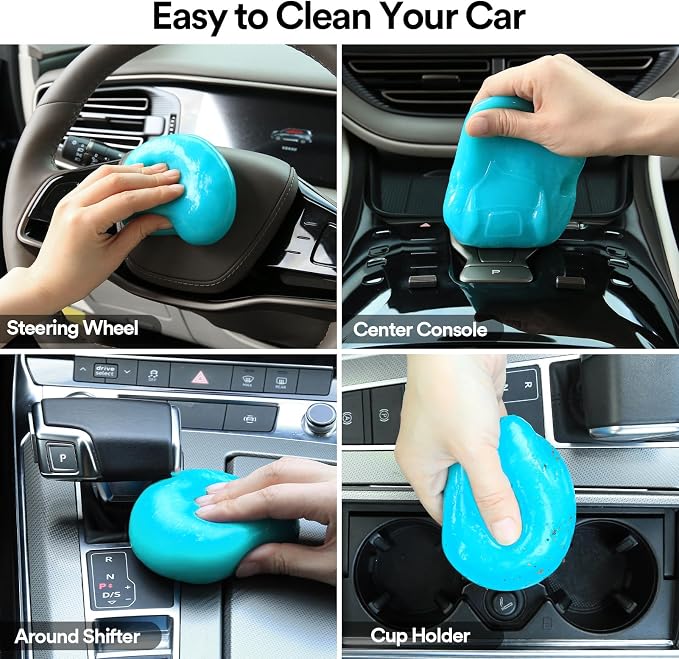 PULIDIKI Car Cleaning Gel for Car Cleaning Putty Car Slime for Cleaning Car - Image 3