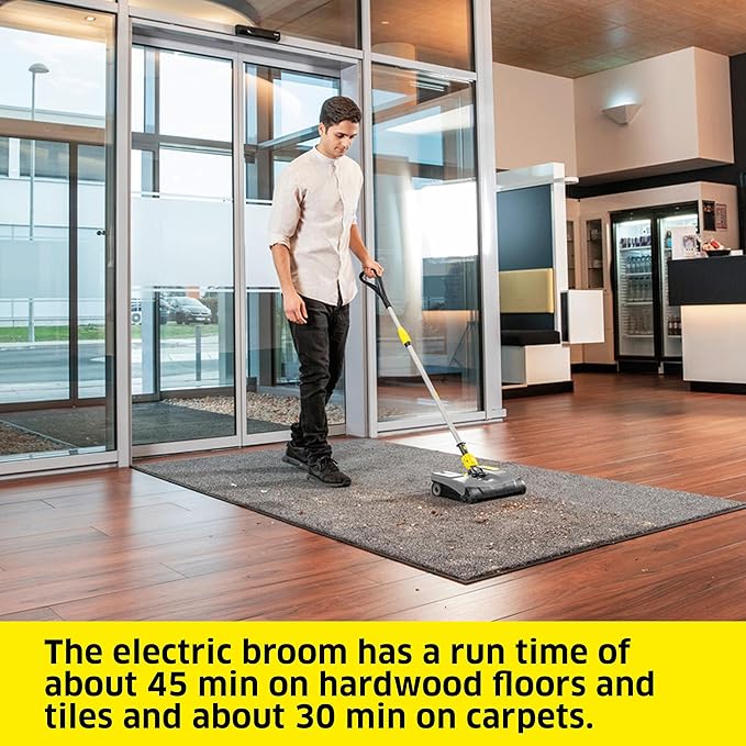 Kärcher EB 30/1 Commercial Electric Broom, Cordless Sweeper, Telescopic Broom - Image 5