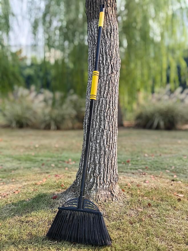 Four-Section Rod Long-Handled Broom, Heavy-Duty Broom, Angle Broom - Image 9