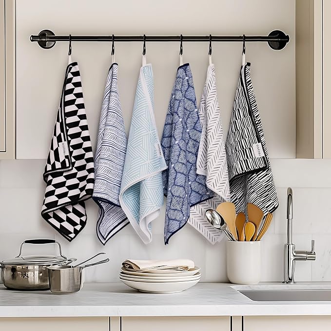 RECYCO Waffle Kitchen Towel Set of 2 - Image 8