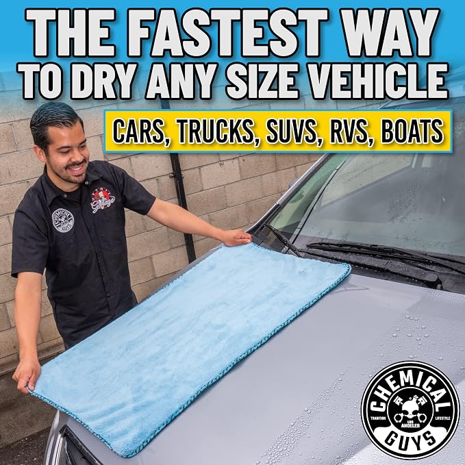 Chemical Guys Woolly Mammoth Large Microfiber Drying Towel - Image 4