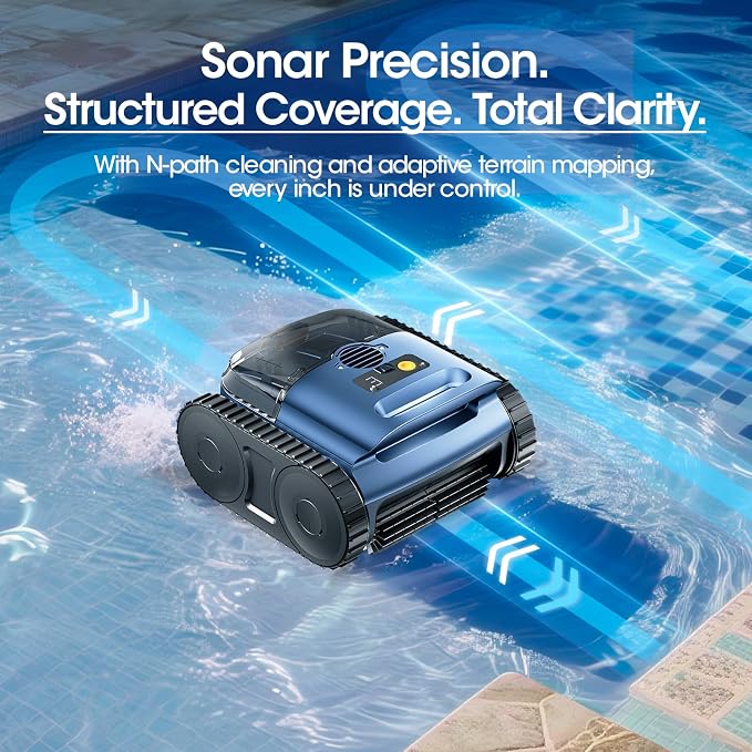 Cordless Robotic Pool Vacuum, Pool Cleaner - Image 5