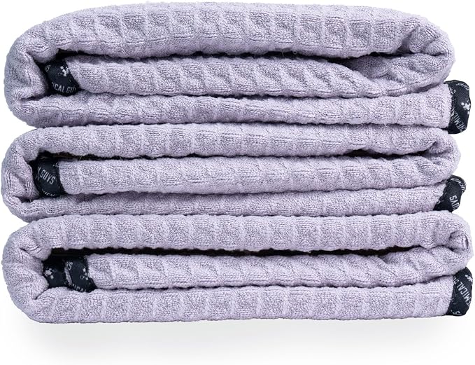 Chemical Guys Waffle Weave for Home & Auto Glass, Mirrors & More, Lavender - Image 3