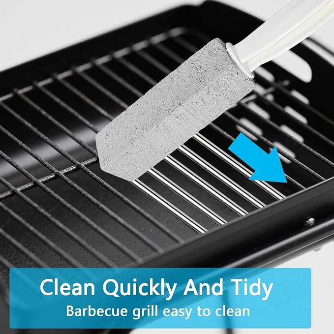 Cleaning Pumice Stone for Stove Grates，Grill Cleaner for Outdoor Grill Pumice - Image 5