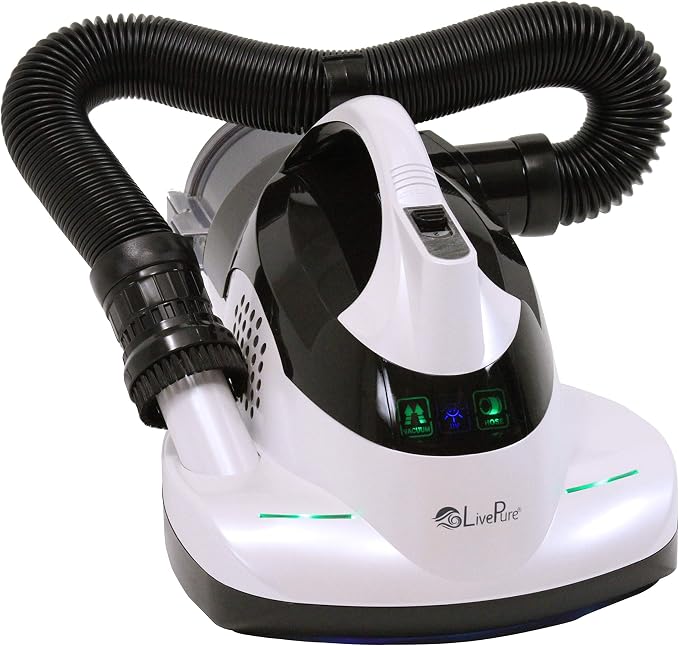 LivePure - Ultramite Handheld HEPA Filter Vacuum & Fabric Sanitizer - Dual by LivePure