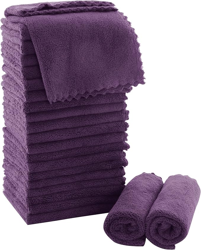 MOONQUEEN Ultra Soft Premium Washcloths Set by MOONQUEEN