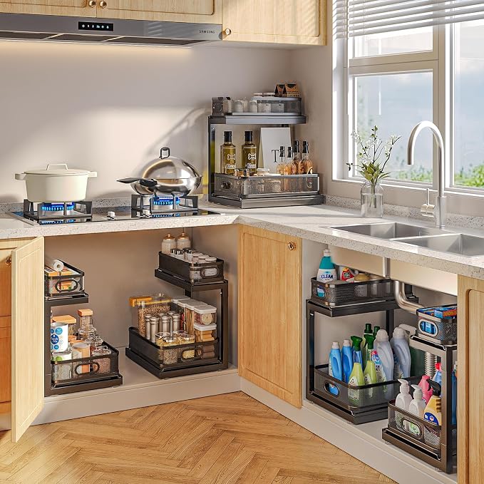 1-Pack Under Sink Storage Organizer - Image 6