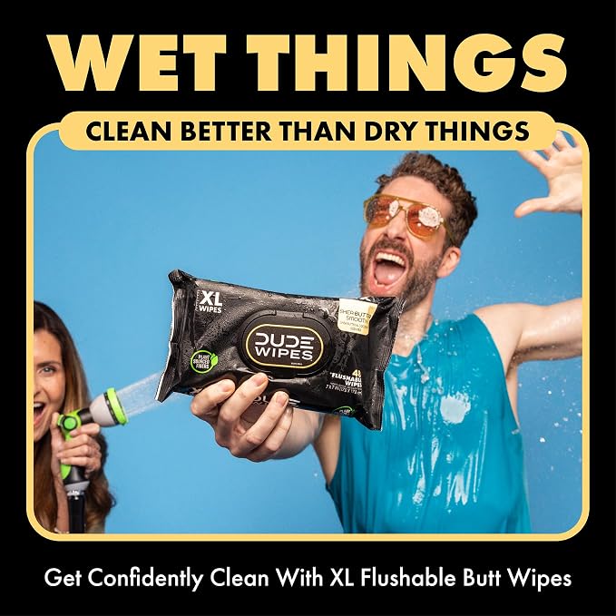DUDE Wipes Shea BUTTer Flushable Wipes - Image 5
