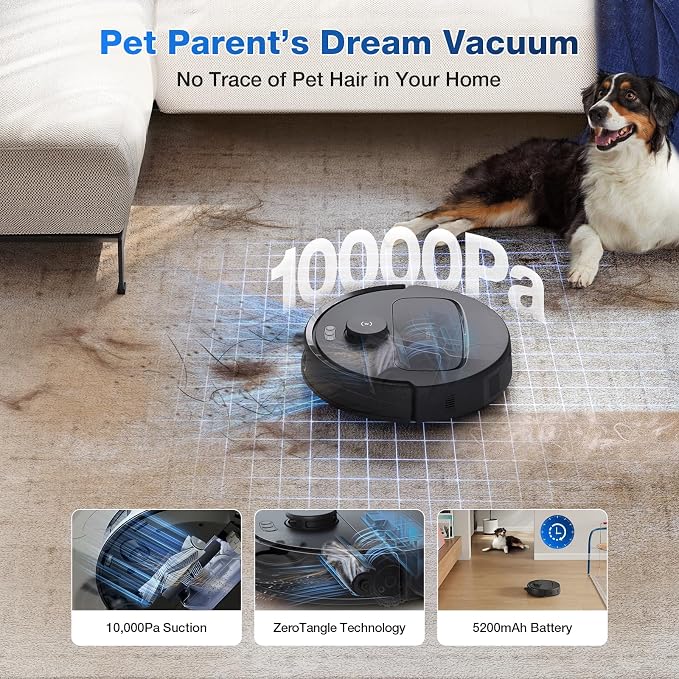 ECOVACS DEEBOT N30 PRO OMNI Robot Vacuum and Mop, 10000Pa Suction, TruEdge - Image 3