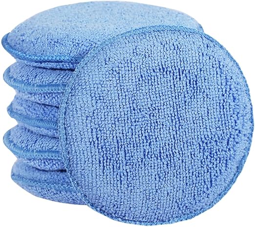 Microfiber Wax Applicator Pads, Car Wax Applicator, Buffing & Detail Polishing by FONAROLL