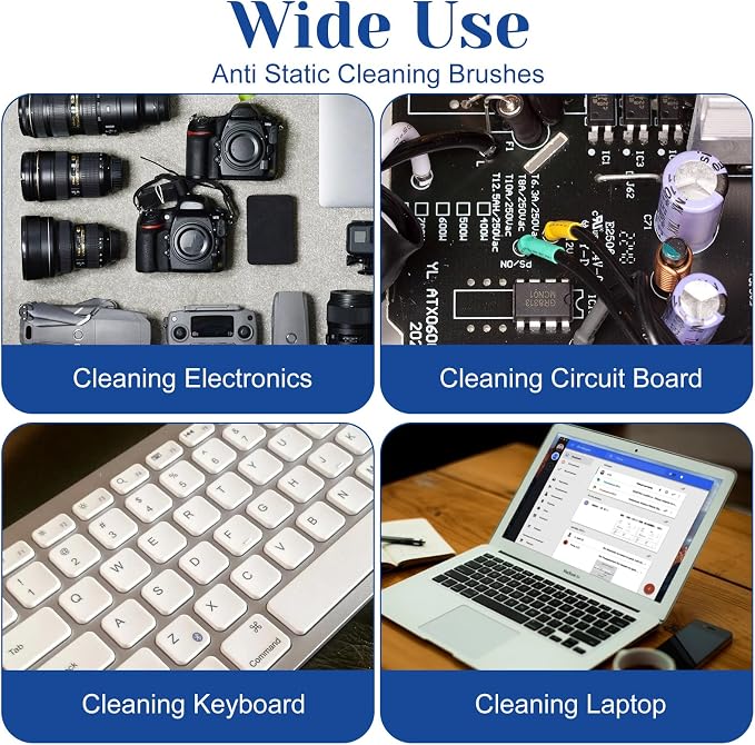 25 Pcs Mini Keyboard Cleaning Brushes Kit Electronic Dust Clean Brush Small - Image 5